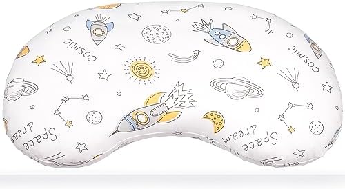 BYRIVER Toddler Sleeping Pillow 12x22 with Cotton Case 1