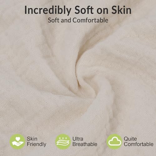 Wimist Toddler Pillowcases 2 Pack 13x18in Muslin 1