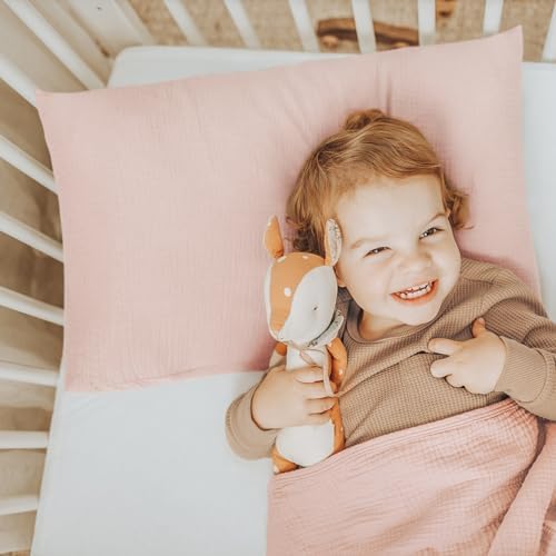 Konssy 2 Pack 13x18 Toddler Pillowcases