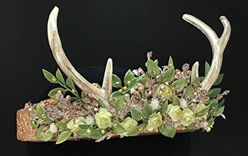 Handmade Unique Cosplay Floral Crown Tiara Headband Fauna