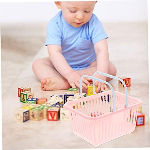 Holibanna 3PCS Plastic Storage Baskets with Handles