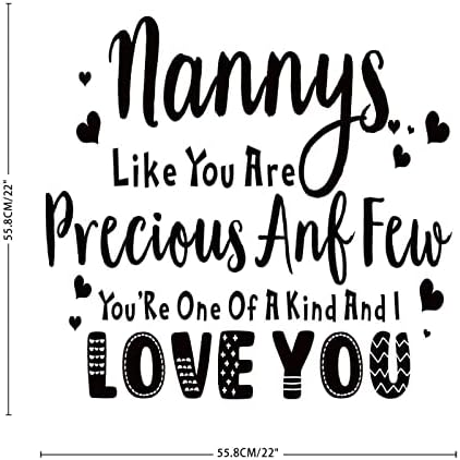 Nannys Like You Are Precious Wall Decal for Kids Room