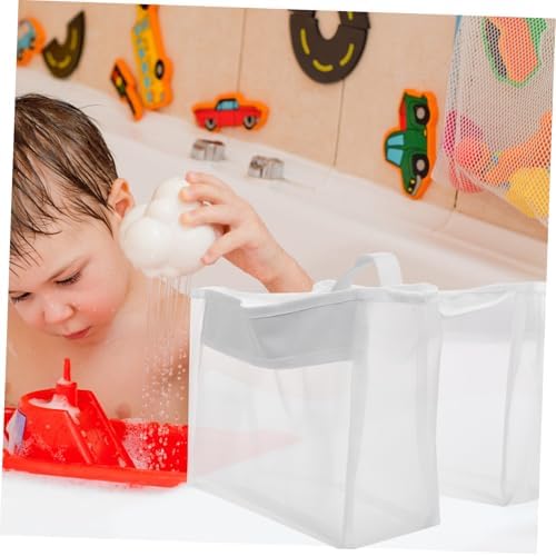 GLEAVI Mesh Bath Toy Organizer for Tub 1