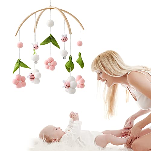 Mamimami Home Wooden Wind Chime Bed Bell with Bells