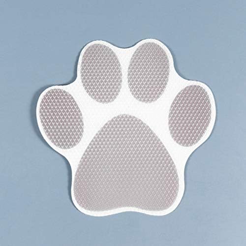 TOPBATHY 10pcs Dog Paws Anti-Slip Bathtub Decals