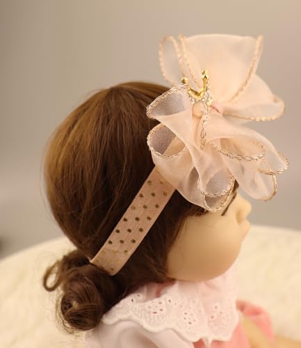 Bethynas Princess Crown Lace Bowknot Headband for Baby Girls