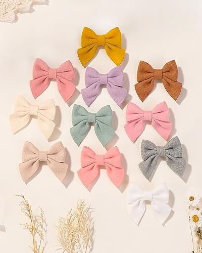 Jollybows 40PCS 28 Cute Hair Bows for Girls