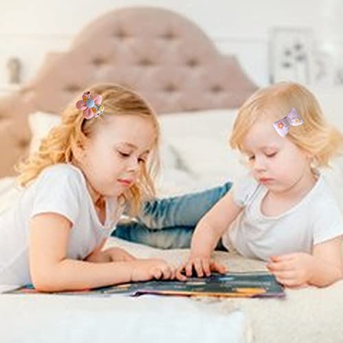 FZBNSRKO Velvet Ribbon Hair Clip 25pcs Set for Kids and Babies