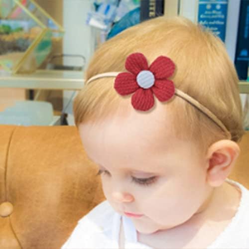 Surakey Baby Girl Headbands 12 Pack Floral Lace Hair Accessories