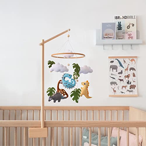 Nicepoch Dinosaur Baby Crib Mobile - Jurassic Theme Decor