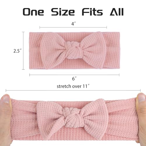 YanJie Soft Baby Headbands Bows for Girls