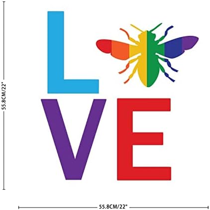 Love is Love Wall Decal for Kids Room and Nursery