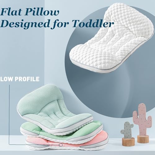 Reidio Toddler Pillow Dual Sided Cooling and Breathable