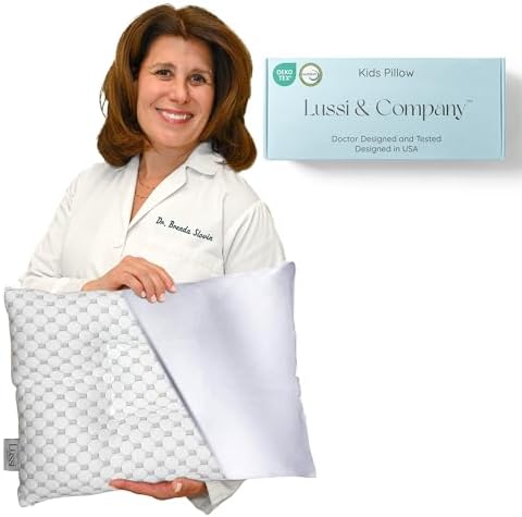 Lussi Company Adjustable Toddler Pillow for 2 Year Olds