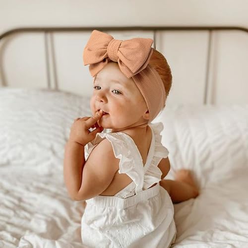 Niceye Baby Girl Headbands with Bows for Newborn to Toddler