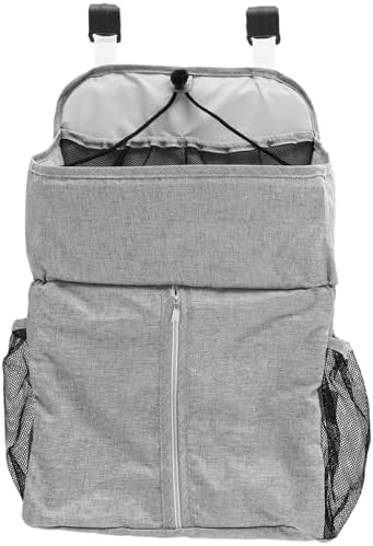 SECFOU 1pc Crib Hanging Storage Bag Diaper Organizer for Home Travel