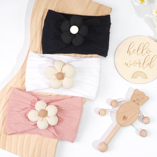 CLLOT Baby Flower Headbands for Girls