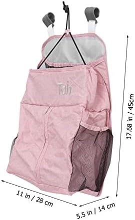 JOINPAYA 1pc Crib Storage Bag Hanging Diaper Organizer