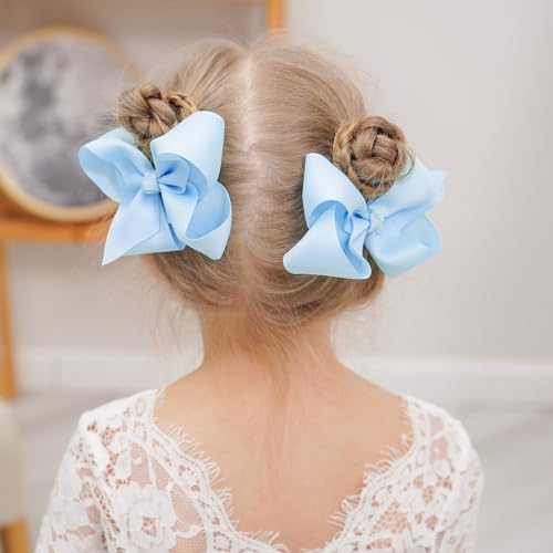 YHXX YLEN Little Girl Big Bows 40PCS Clips