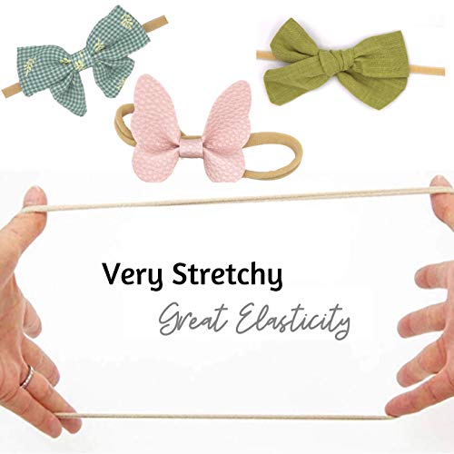Diaper Squad 20-Pack Baby Girl Bow Headbands
