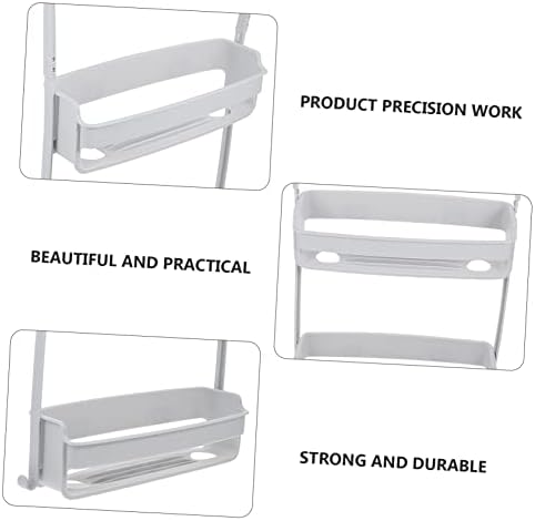 BEBEMOKO 1pc Double Hanging Bathroom Storage Basket