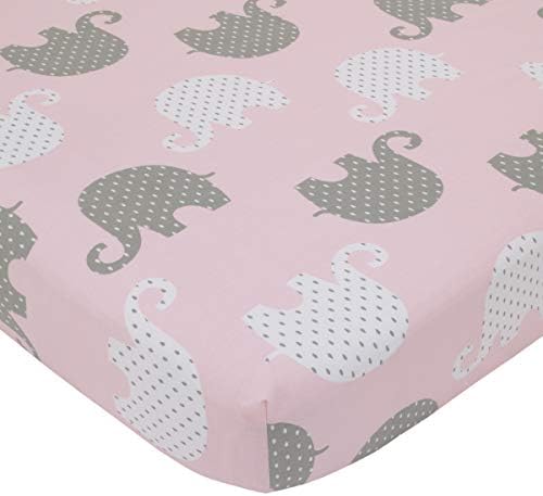 NOJO Dreamer - PinkGrey Elephant 8 Piece Comforter Set