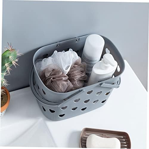 2pcs Plastic Storage Baskets for Bathroom and Kitchen