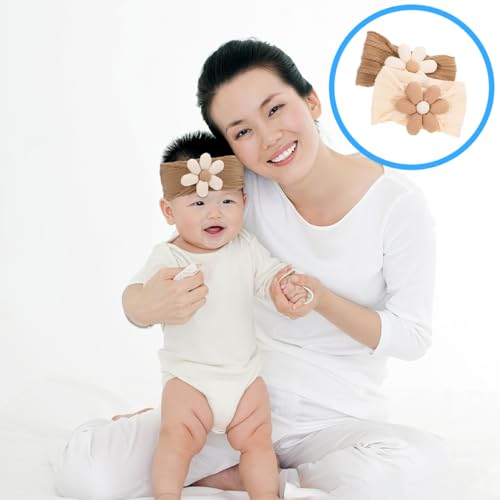 Totority 4pcs Infant Hair Bow Headband Set