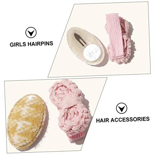 VICASKY 10 Pack Bow and Tie Hair Clips for Kids and Adults
