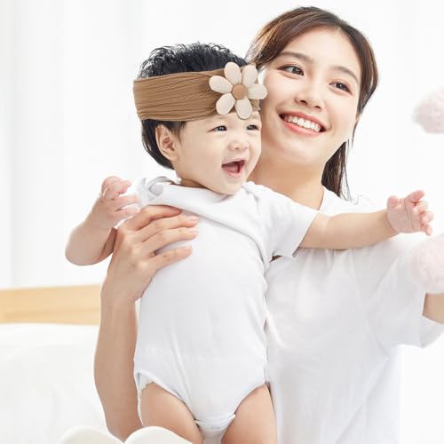Totority 4pcs Infant Hair Bow Headband Set