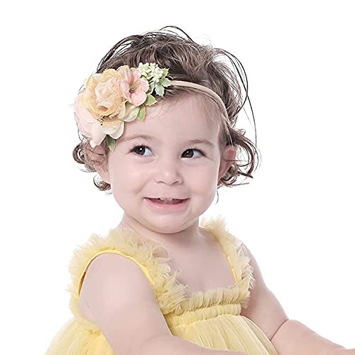 Cinaci 6 Pack Delicate Rose Flower Headbands