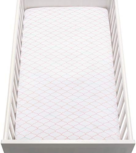 Newton Baby Organic Fitted Crib Sheets 2-Pack - Breathable Muslin Cotton