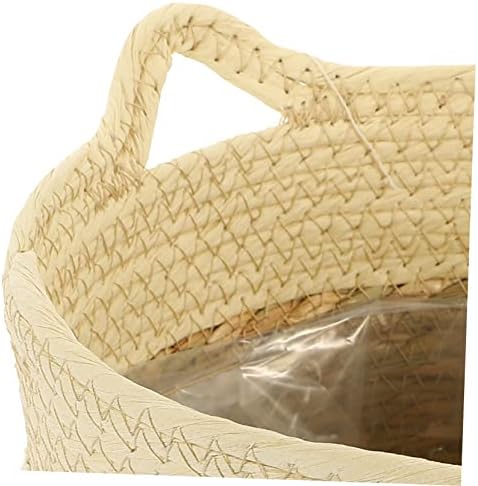 UTHCLO Macrame Woven Basket Storage Organizer