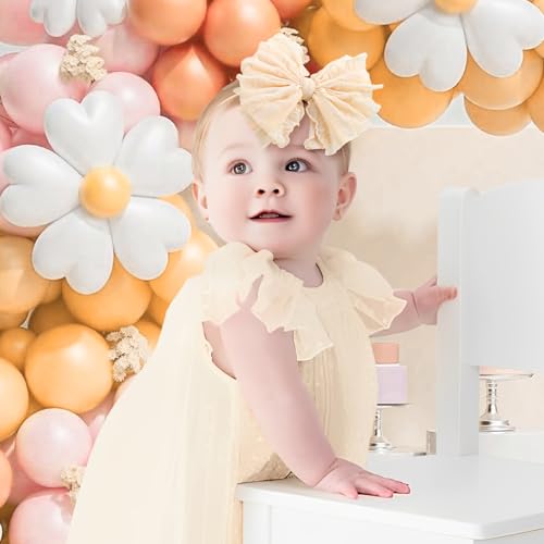 Lanmerry Baby Girl Headband with Bows 3Pcs Set