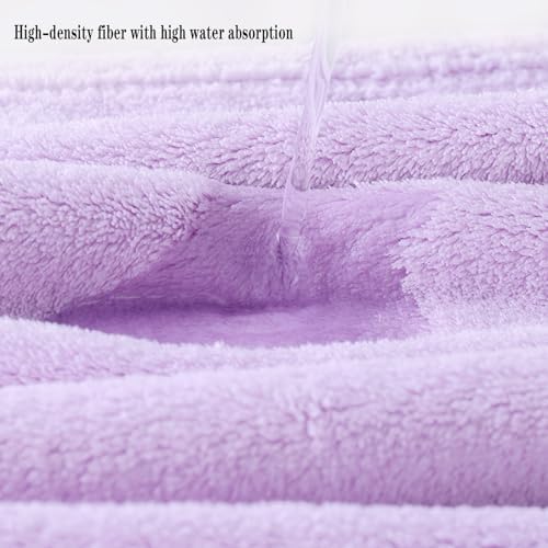 IFaryMes Toddler Bath Towel with Hood Purple-Cat