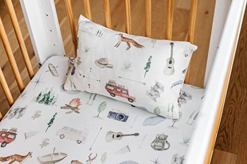 Pobibaby 2 Pack Toddler Pillowcase - Ultra Soft Jersey Knit
