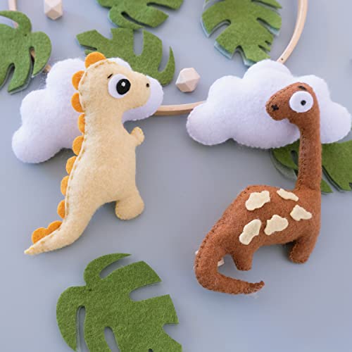 Nicepoch Dinosaur Baby Crib Mobile - Jurassic Theme Decor