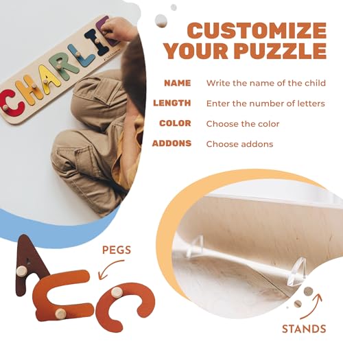 Personalized Wooden Name Puzzle for Kids