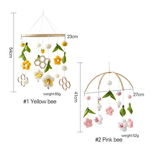 Mamimami Home Wooden Wind Chime Bed Bell with Bells
