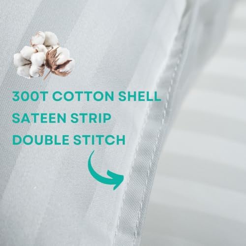 Kinder Fluff Toddler Pillow Set - 2 Pack 14x20in White