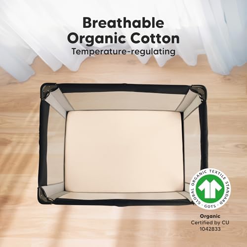 KeaBabies 2-Pack Mini Crib Sheets Fitted