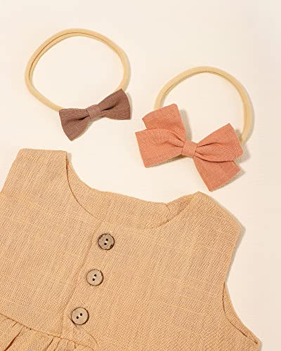Jollybows 24 PCS Soft Nylon Baby Headbands with Bows