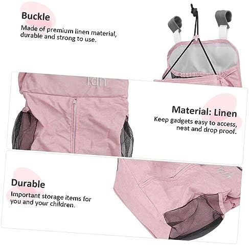 BESTonZON Diaper Caddy Bag Hanging Storage for Crib Stroller and Bed