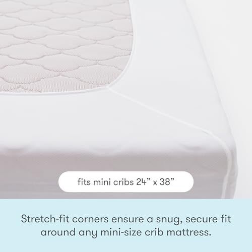 Newton Baby Waterproof Mini Crib Mattress Pad