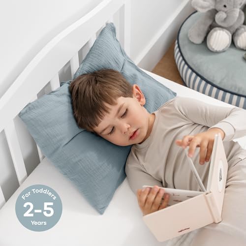 Comfy Cubs Toddler Pillow - Pacific Blue 13x18in