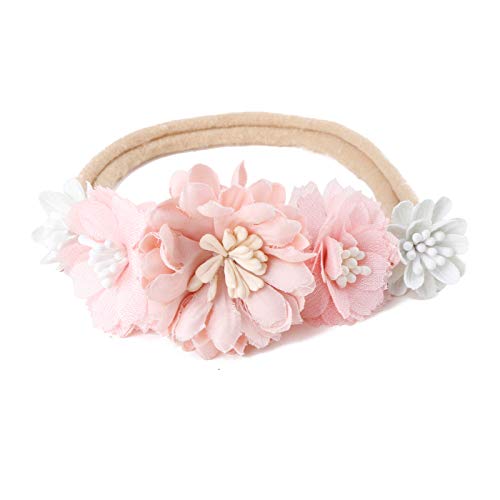 Cherrboll 3pcs Baby Girl Headbands Flowers