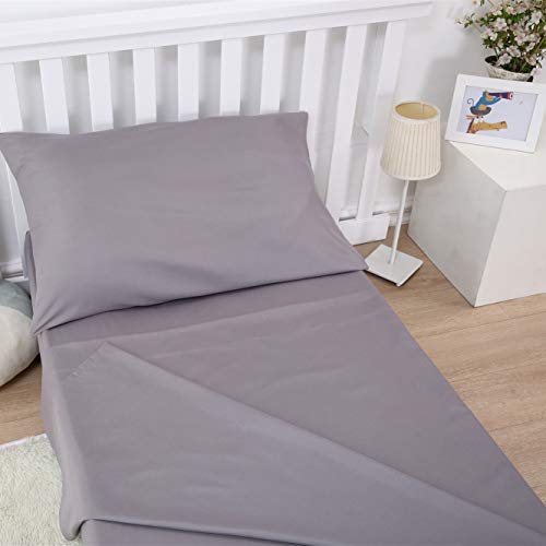Belsden Softer Thicker Microfiber Toddler Sheet Set - Gray