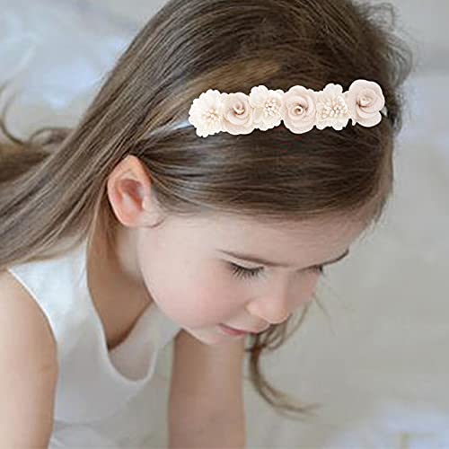 Cherrboll 3pcs Baby Girl Flower Headbands