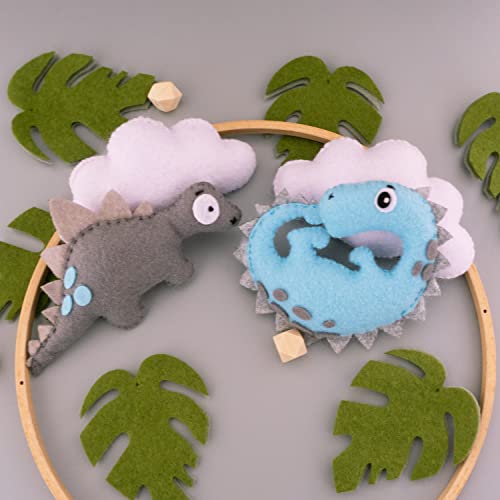 Nicepoch Dinosaur Baby Crib Mobile - Jurassic Theme Decor