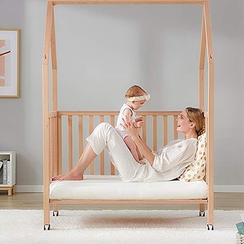 BEDSUM Microfiber 2 Pack Toddler Crib Sheets Black